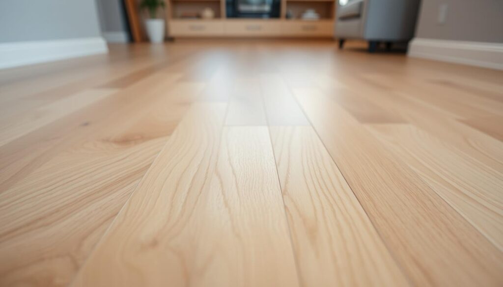 raw white oak flooring