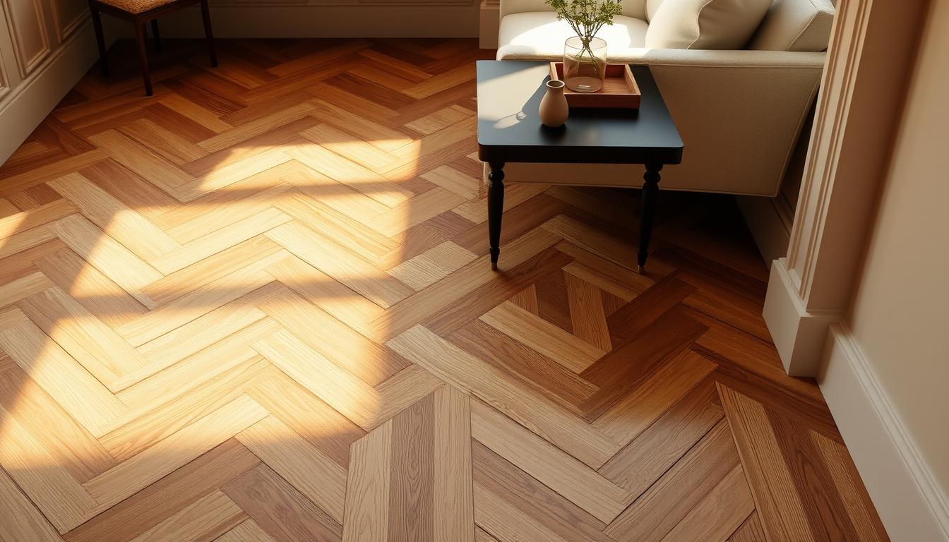 oak parquet flooring