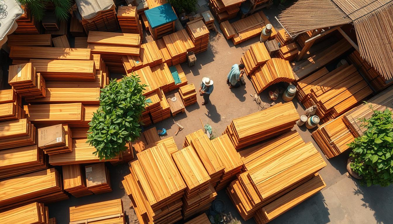 Purchase Teak Wood: Premium Grade Hardwood for Sale - TimberTropics.com