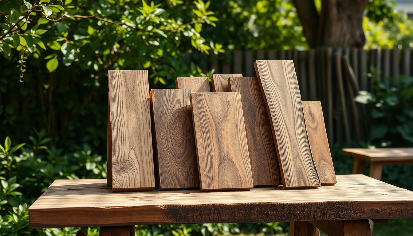 outdoor wood boards