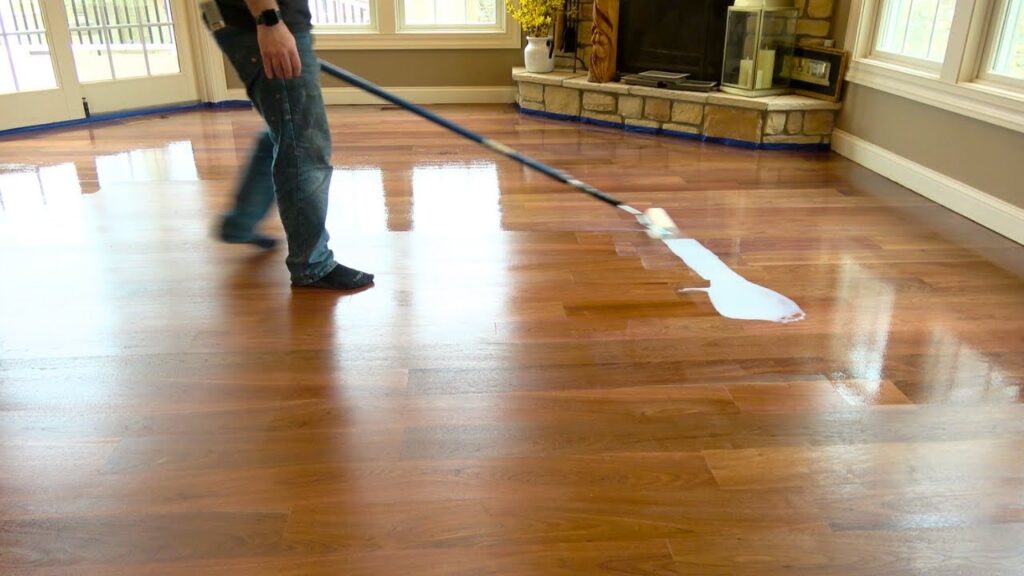 raw oak flooring