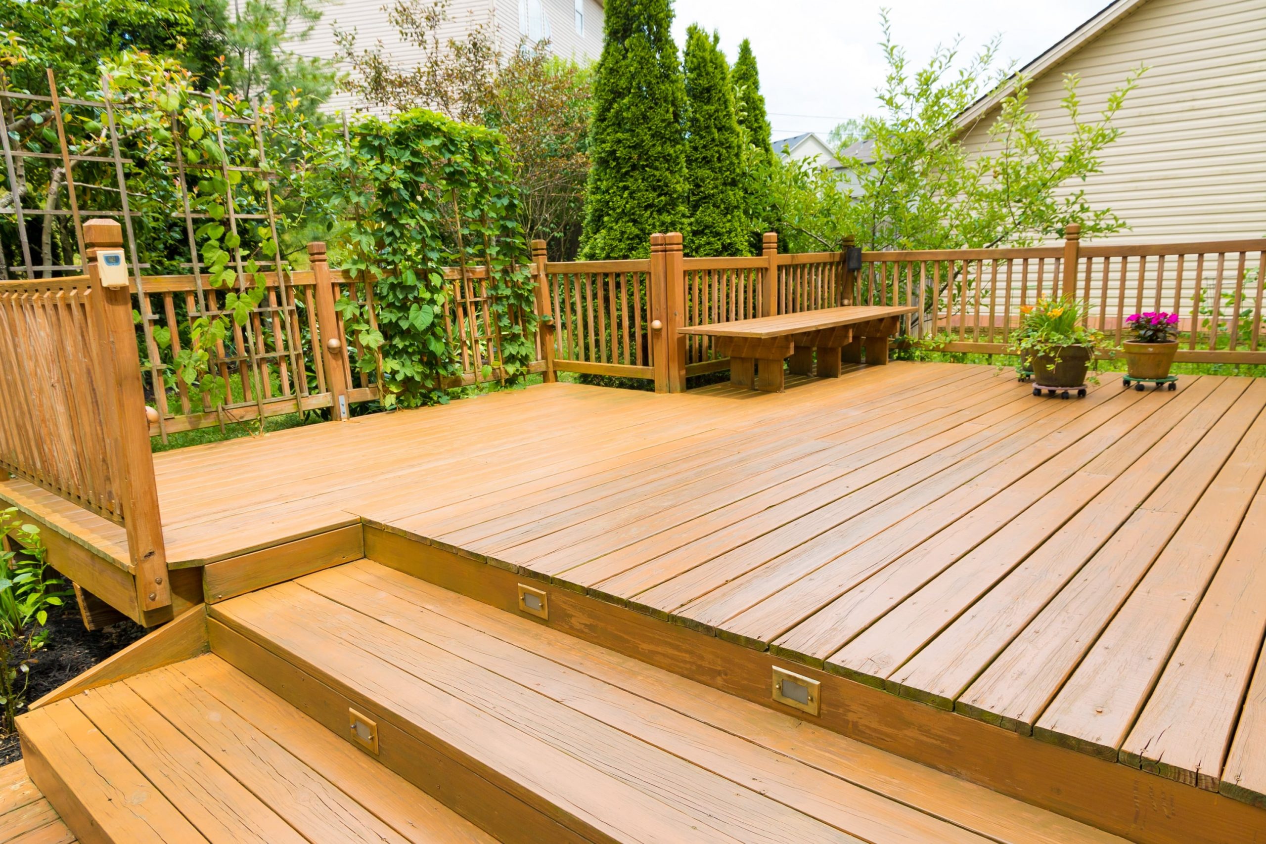 harga decking kayu outdoor